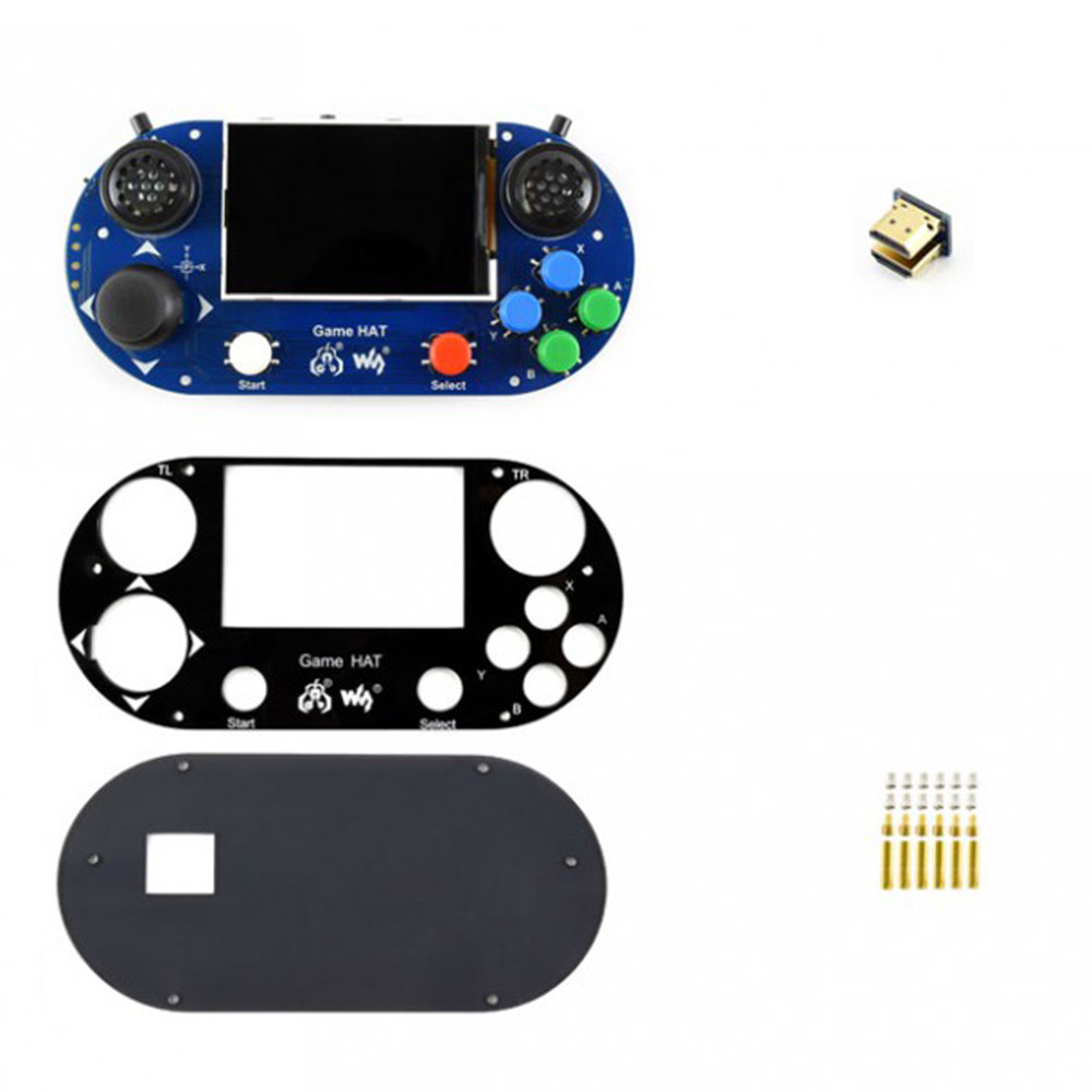 Waveshare Game HAT Portable Game Console Expansion Board for Raspberry Pi - Multi