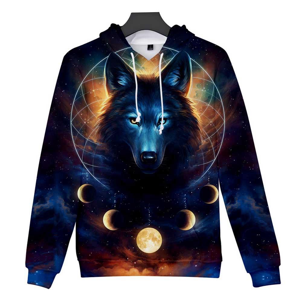 3d wolf sweatshirt