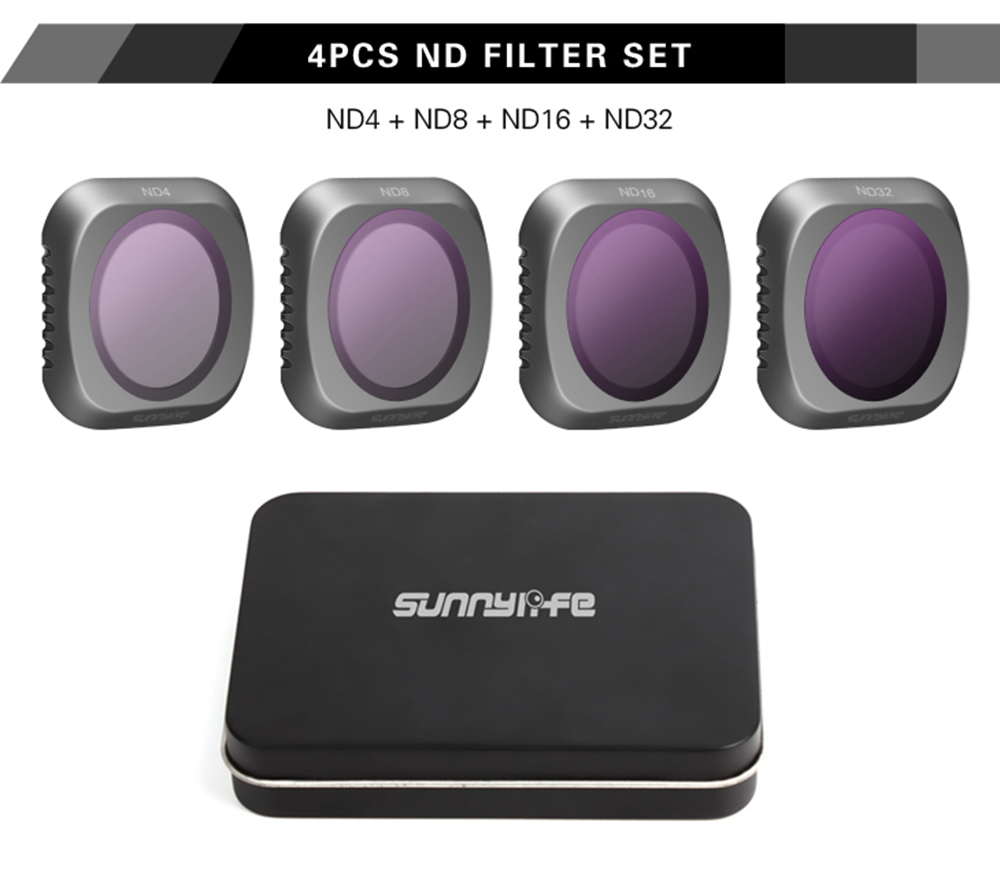 Sunnylife Nd Lens Filter Set For Dji Mavic 2 Pro Drone