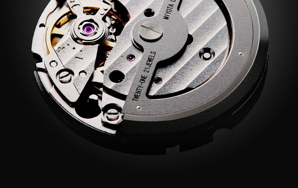 Xiaomi TwentySeventeen Men's Light Mechanical Watch 5ATM With Sapphire Surface And Leather Strap - Black