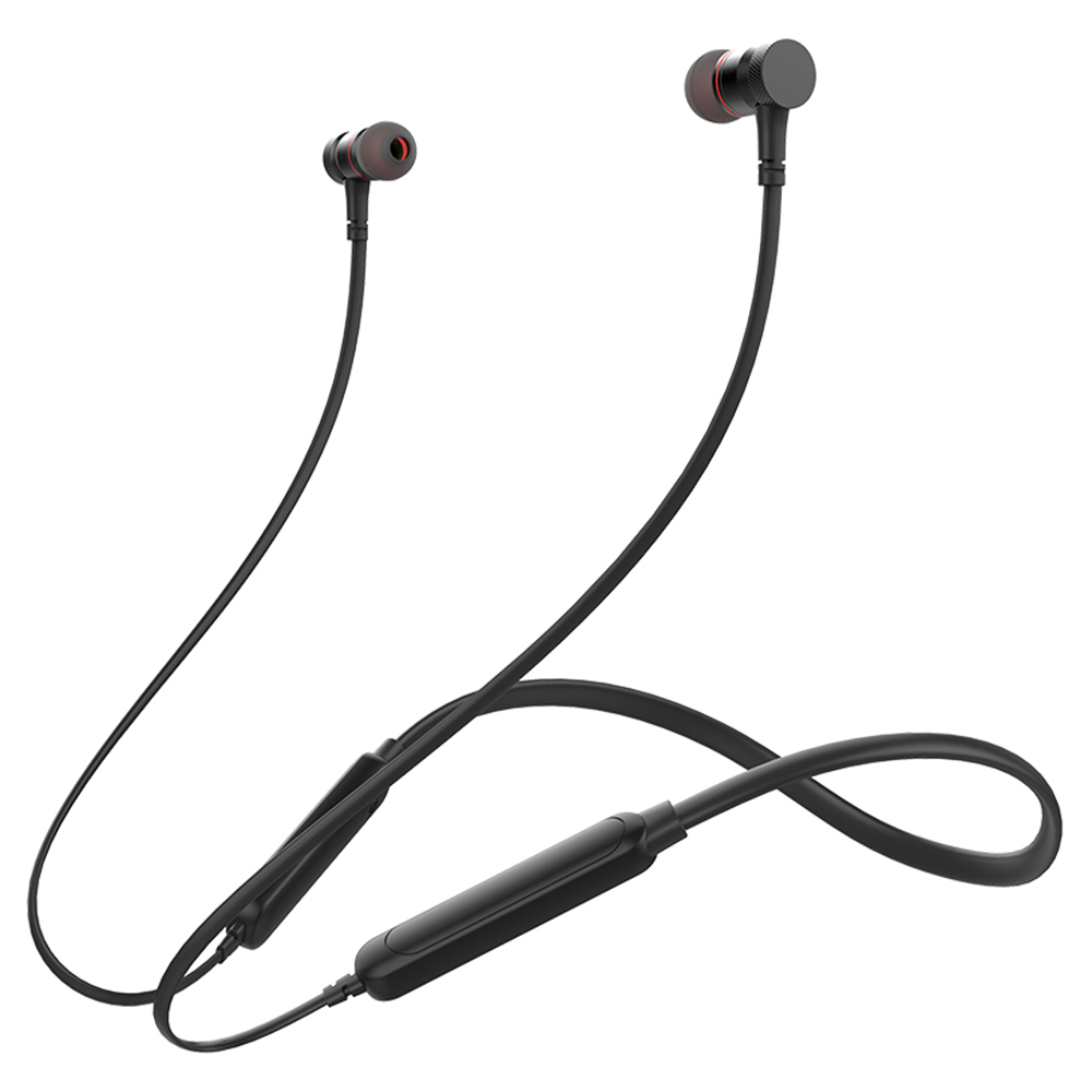 Awei G10BL Neckband Wireless Bluetooth Sport Earphones Magnetic Music Headphones - Black