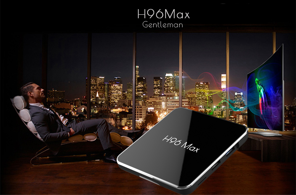 H96 MAX X2 Amlogic S905X2 4GB DDR4 32GB eMMC TV Box Dual Band WiFi LAN Bluetooth USB3.0 HDMI