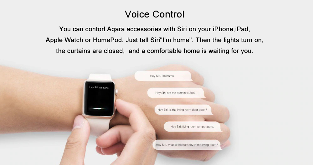 Xiaomi Aqara Wireless WiFi Zigbee Smart Gateway (Compatible with Homekit, Voice Control with Siri) - White