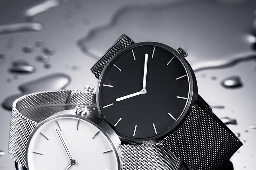 Xiaomi TwentySeventeen Unisex Quartz Watch Luminous Pointer Leather Strap - Black