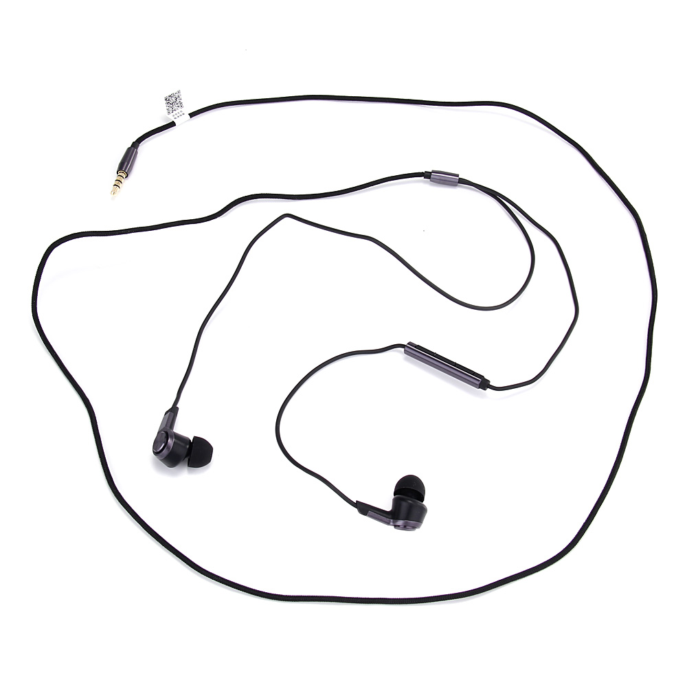 [HK Stock] New Original Xiaomi Piston 3 Earphone 2015 In-Ear Earphones Wire Control Mic for iPhone iPod Android - Black