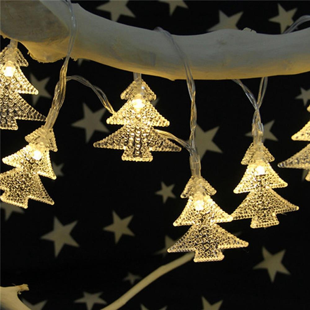 20PCS Christmas Tree LED String Lights for Christmas New Year (2.2 Meters) - Warm White