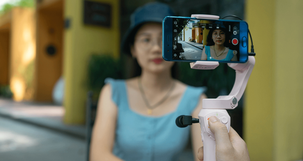 Snoppa Atom 3-Axis Brushless Foldable Handheld Gimbal Stabilizer for Smartphone - Mystery Black