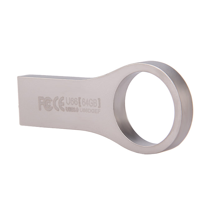 Eaget U66 64GB USB 3.0 Super Speed USB Flash Drive U Disk USB Memory Stick USB Pen Drive - Silver