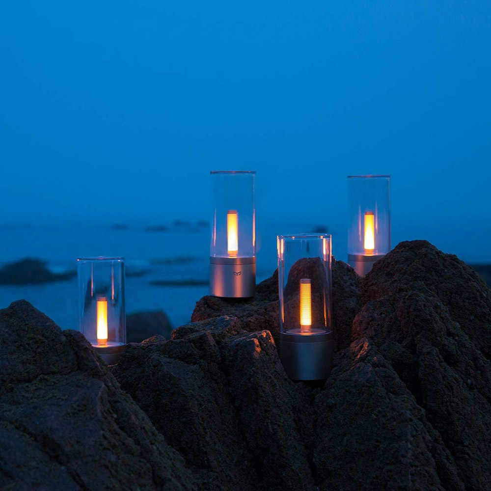 Xiaomi Yeelight Smart Atmosphere Candela Light Bluetooth APP Remote Control 2100mAh Rechargeable Battery Night Light