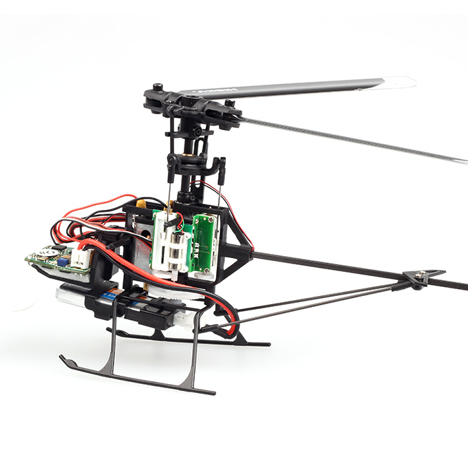 [HK Stock] Hisky HFP100 V2 4CH Flybarless RC Helicopter 6 Axis Gyro With H-6 Transmitter
