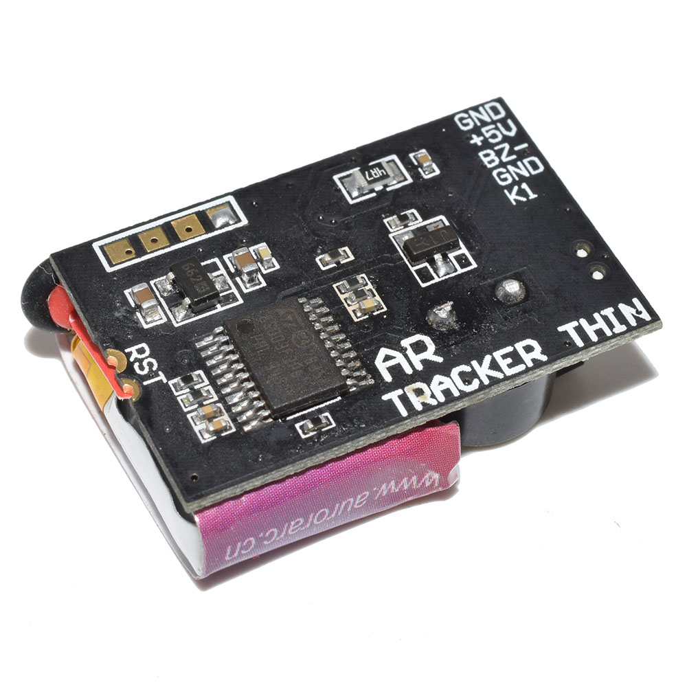 Aurora RC AR TRACKER-THIN 100dB Beeper Buzzer Auto Charge Built-in Battery for RC Drone - Black