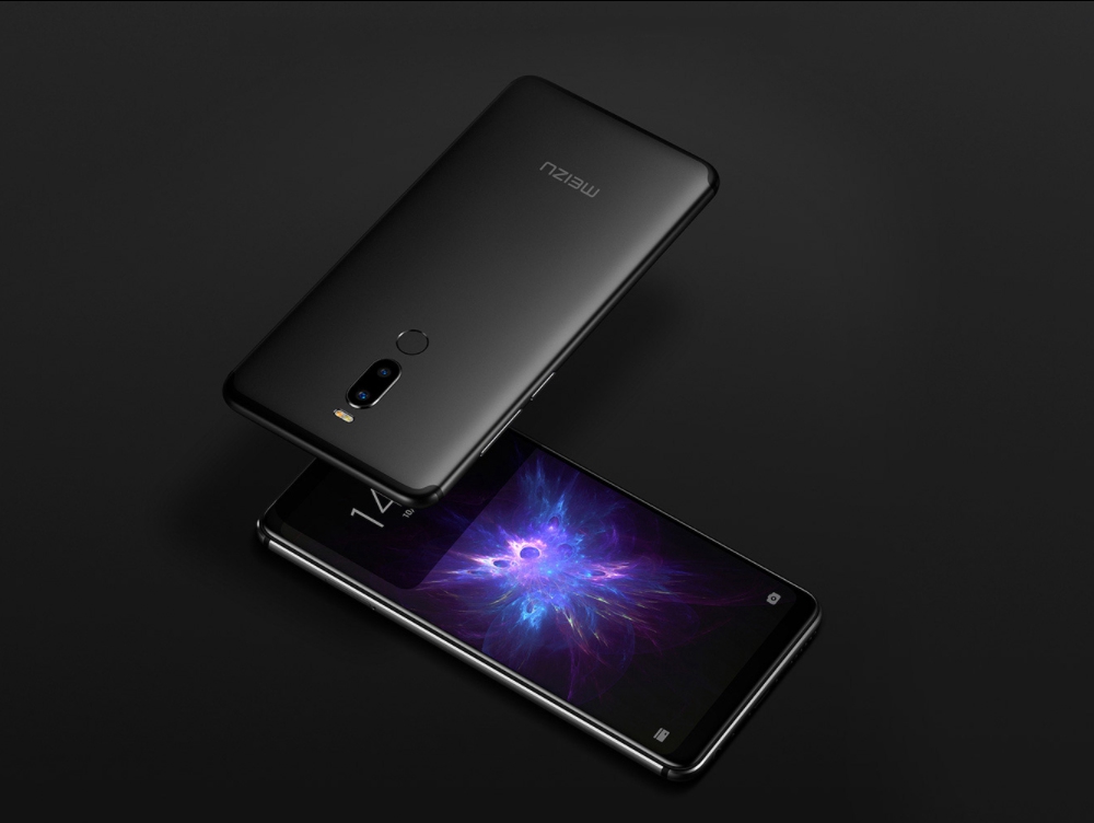 Meizu Note 8 6.0 Inch 4G LTE Smartphone Snapdragon 632 4GB 64GB 12.0MP+5.0MP Dual Rear Cameras Android 8.1 Face ID Fast Charge - Black