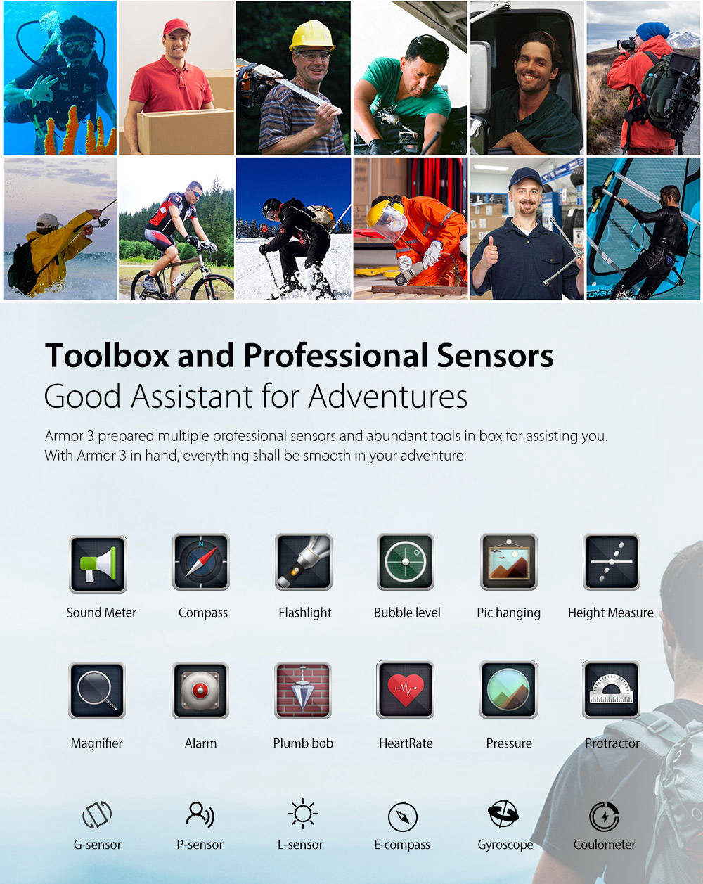 [HK Stock]Ulefone Armor 3 5.7 Inch 4G LTE Smartphone FHD+ Screen MT6763T 4GB 64GB 21.0MP Rear Camera Android 8.1 IP68 NFC 10300mAh Fast Charge - Orange