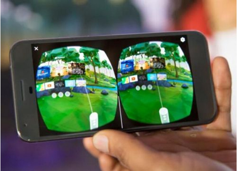 Daydream Controller Bluetooth 9-Axis Gyroscope Compatible with Universal VR Handle - Black