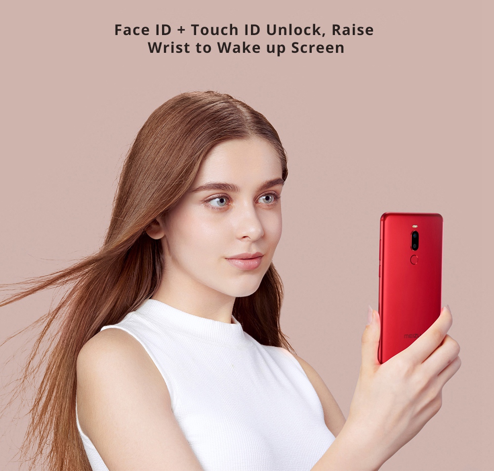 Meizu Note 8 6.0 Inch 4G LTE Smartphone Snapdragon 632 4GB 64GB 12.0MP+5.0MP Dual Rear Cameras Android 8.1 Face ID Fast Charge - Black