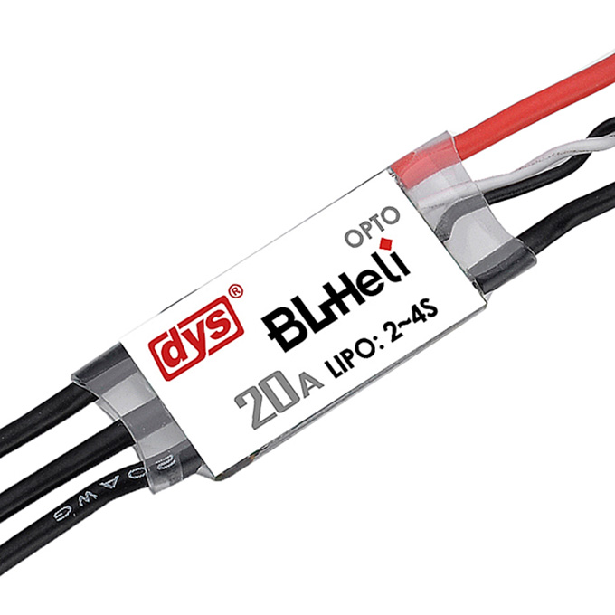 [HK Stock] DYS BL20A Mini 20A BLHeli ESC OPTO 2-4S for QAV160/180/250/300/330