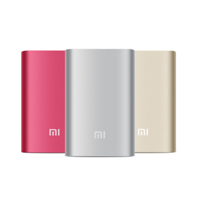 [HK Stock] Original XIAOMI 10000mAh Power Bank Portable Charger Battery For XIAOMI/iPhone/Galaxy Smartphones - Silver