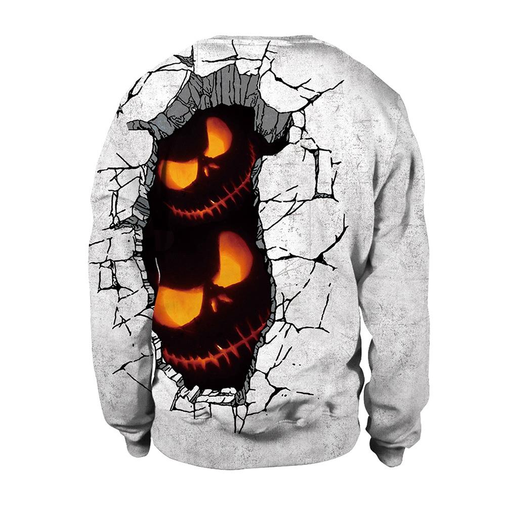 New Halloween skull colorful 3D digital printing leggings