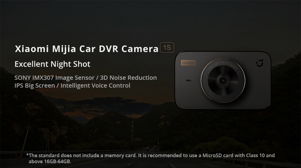 xiaomi car dvr camera night vision