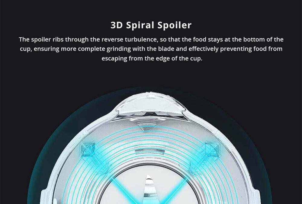 Xiaomi Viomi High-speed Blender Ultra High-speed Automatic Temperature Retention APP Reservation - Black