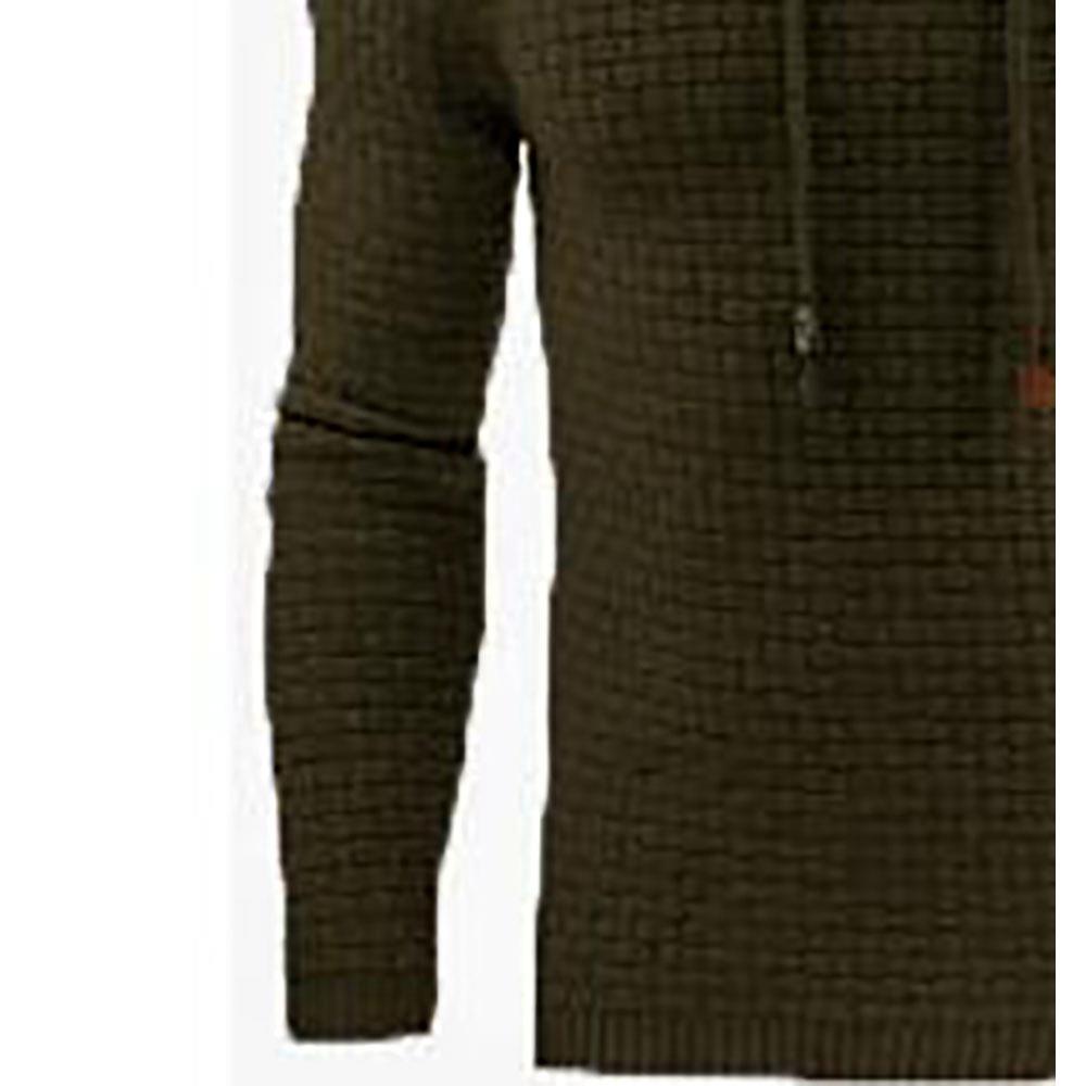 Herren, Basic, Winter warmer, langärmliger Grid Hoodie (Sweatshirt Outwear Sweater, Größe 39XL) Army Green Herren, Basic, Winter warmer, langärmliger Grid Hoodie (Sweatshirt Outwear Sweater, Größe 39XL) Army Green