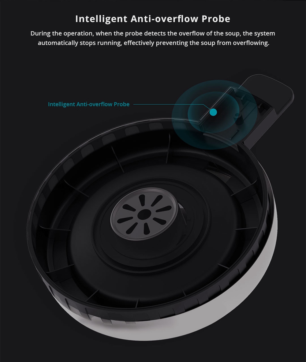 Xiaomi Viomi High-speed Blender Ultra High-speed Automatic Temperature Retention APP Reservation - Black