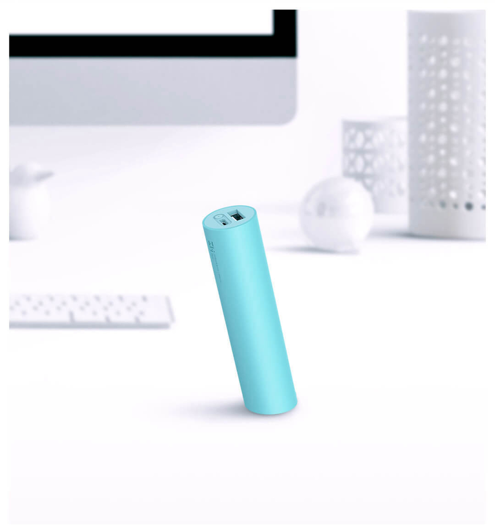 Original Xiaomi ZMI 3000mAh Mini Mobile Power Bank  - Blue
