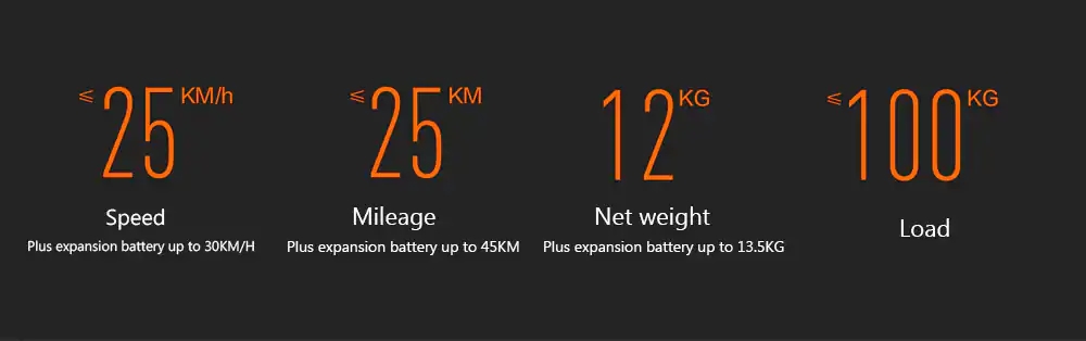 Xiaomi Ninebot Segway KickScooter ES2 Folding Electric Scooter Sports Vision 700W Motor 25km/h Speed With LED Lights - Black