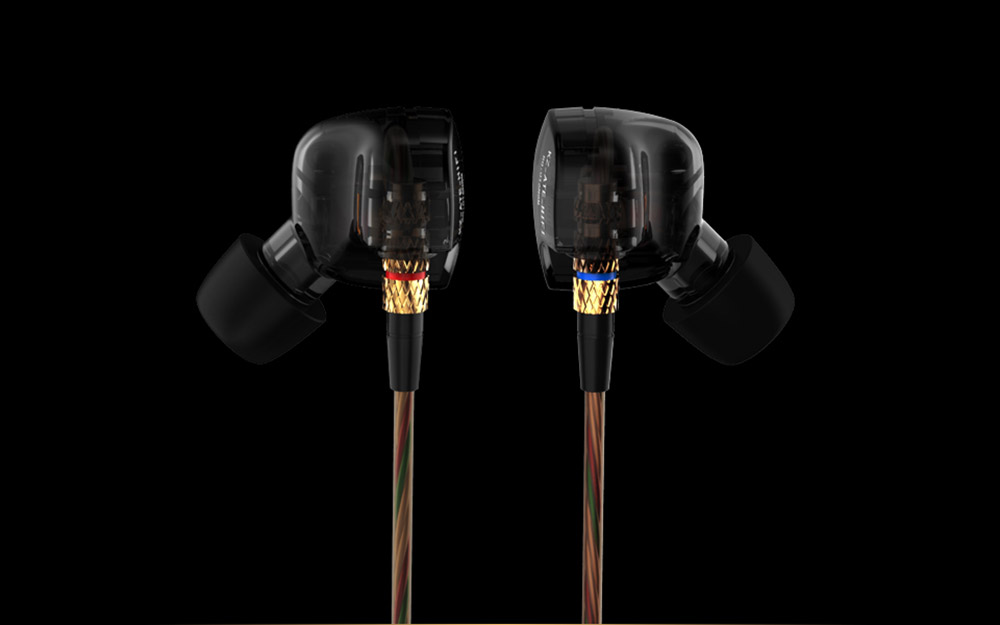 [HK Stock]KZ-ATE 3.5mm In-Ear Earphones with Mic HiFi Stereo Headphones Super Bass Noise Canceling Sport Headset