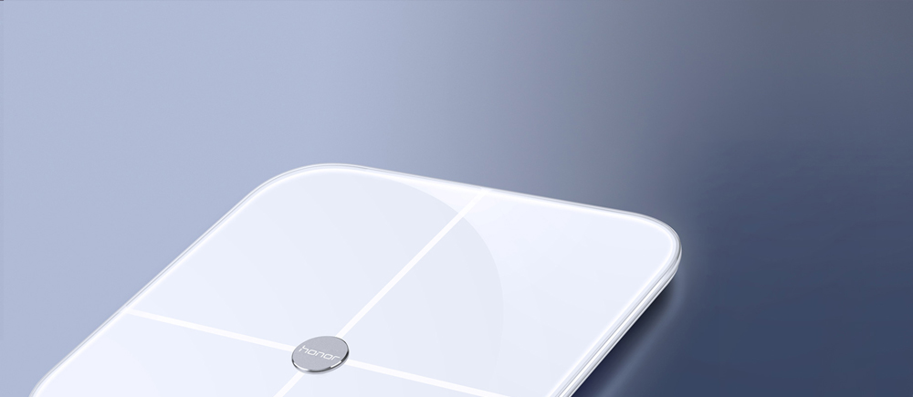 [CN Version]HUAWEI Honor Body Fat Smart Scale BIA Fat Electrodeless Measurement 11 Testing Data APP Control - White