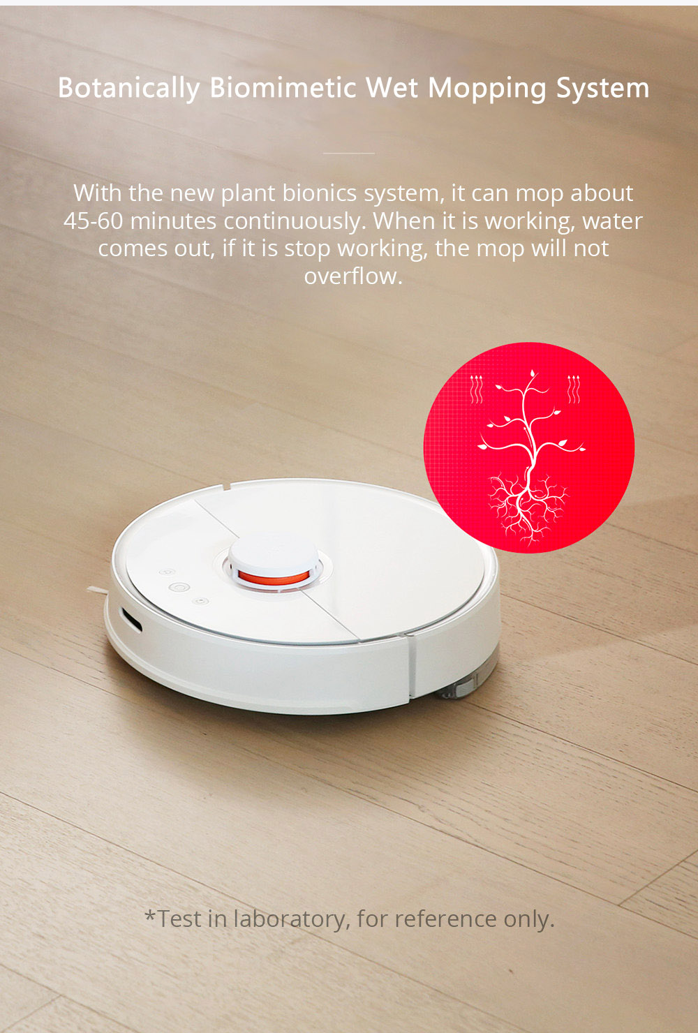 [Spain Stock][ International Version]Xiaomi Mijia Roborock S50 Robot Vacuum Cleaner 2 Automatic Area Cleaning 2000pa Suction 2 in 1 Sweeping Mopping Function LDS Path Planning 5200mAh Battery - White