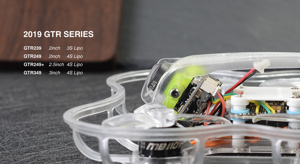 Diatone 2019 GT-Rabbit R239 FC Mamba F405mini OSD Runcam Micro Swift Camera 25A ESC RC Racing Drone PNP - White