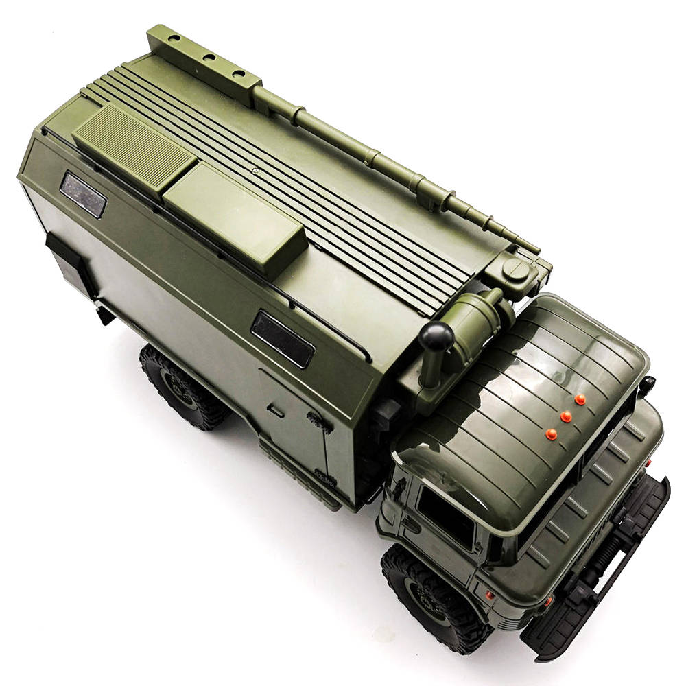 WPL B24 ZH GASS 66 2.4G 1:16 4WD Military Truck RC Car Rock Crawler RTR - Army Green