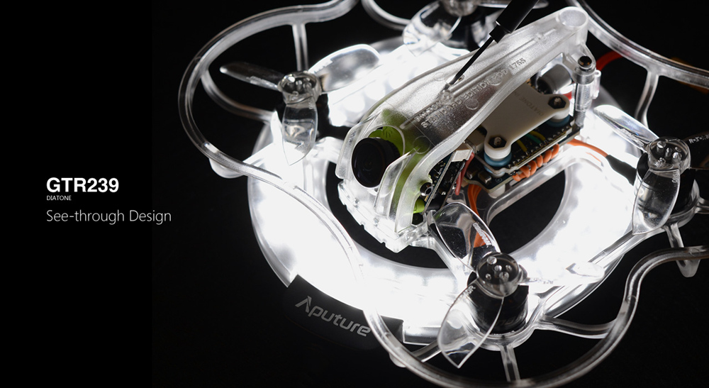 Diatone 2019 GT-Rabbit R239 FC Mamba F405mini OSD Runcam Micro Swift Camera 25A ESC RC Racing Drone PNP - White