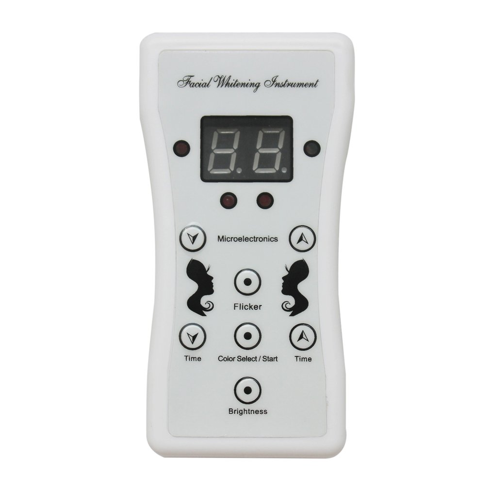 7 Colors LED Light Microcurrent Skin Rejuvenation Facial Mask Electric Device