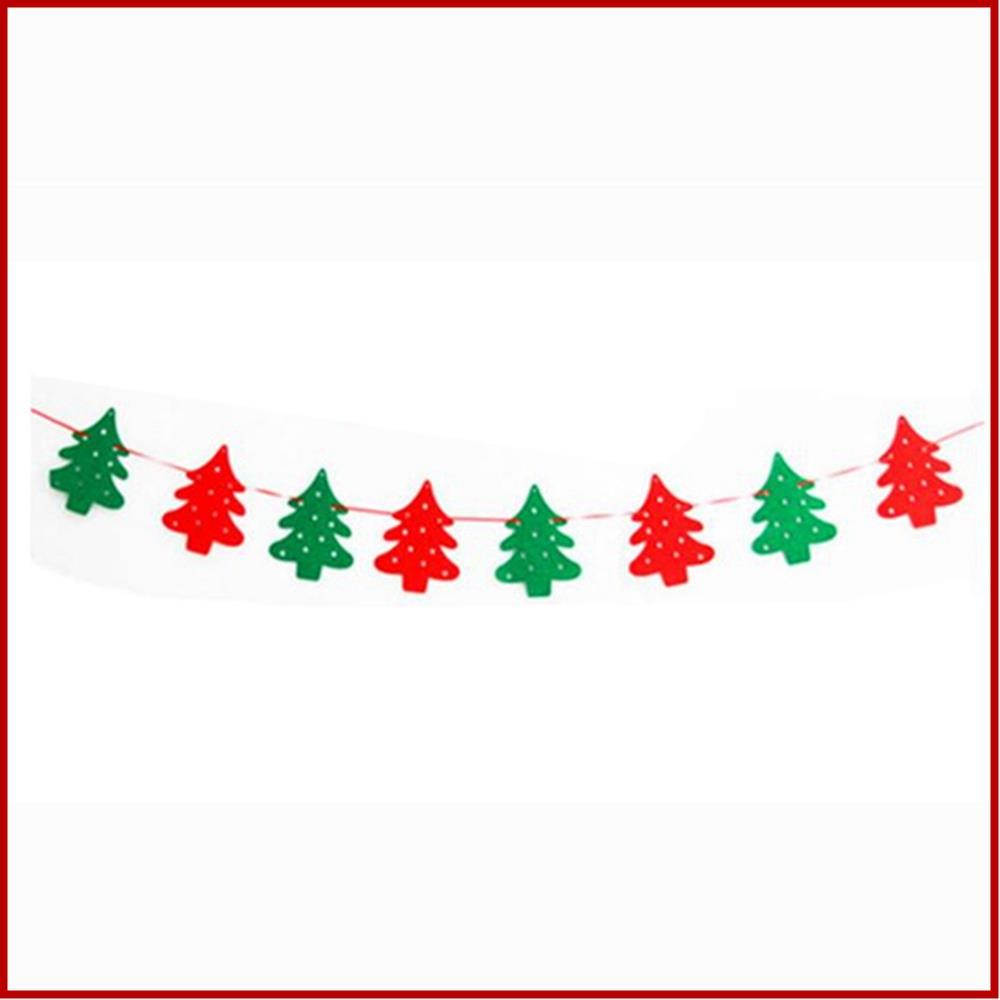 String Flags Hanging Flags for Christmas Decorations Shopping Malls - Christmas Tree