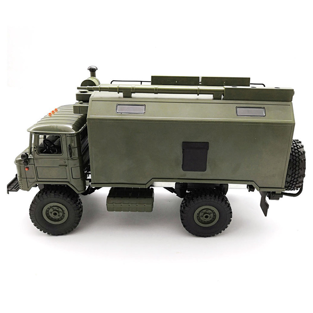 WPL B24 ZH GASS 66 2.4G 1:16 4WD Military Truck RC Car Rock Crawler RTR - Army Green