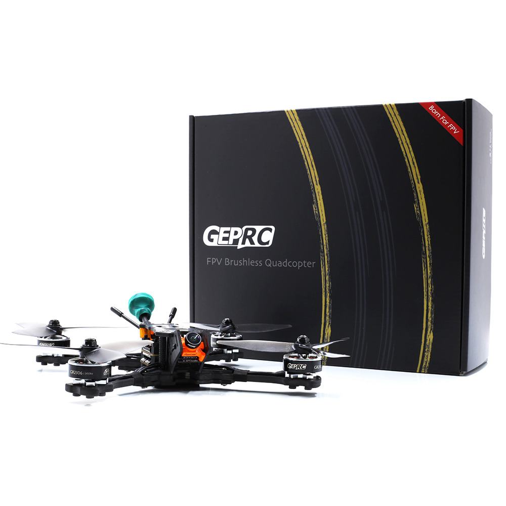 GEPRC Pika 220mm FPV Racing Drone F4 FC OSD 40A 4In1 BLHeli_S ESC Runcam Swift Mini 2 Camera Frsky PNP