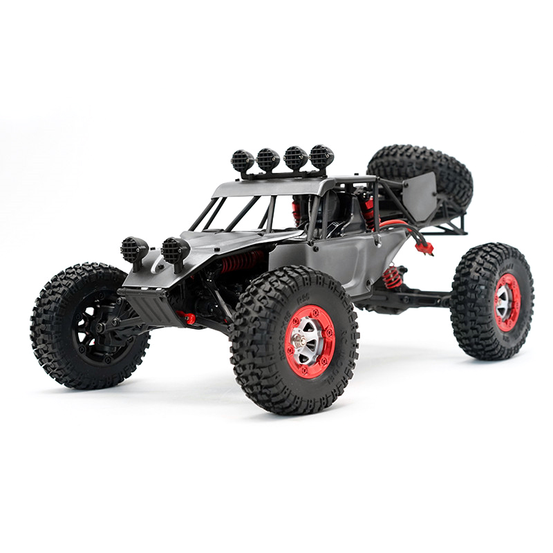 Feiyue FY03H Eagle-3 1:12 2.4G 4WD Brushed Metal Body Desert High Speed Truck Off-road RC Car RTR - Gray