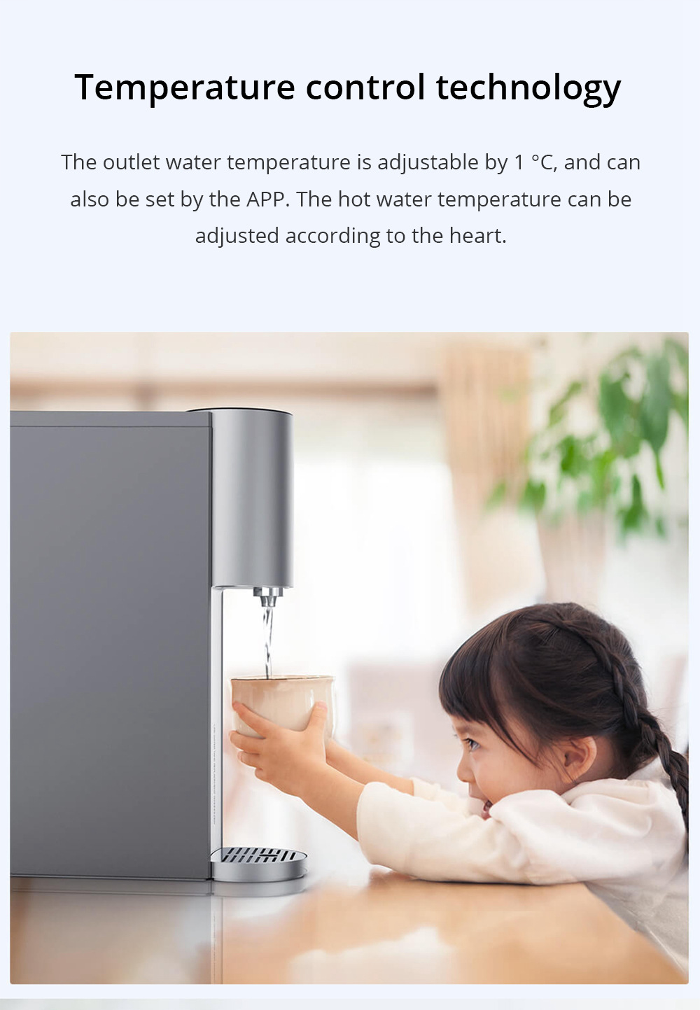 [Installation Edition]Xiaomi Viomi X3 Smart Water Purifier UV Sterilization Reverse Osmosis APP Remote Control - Gray