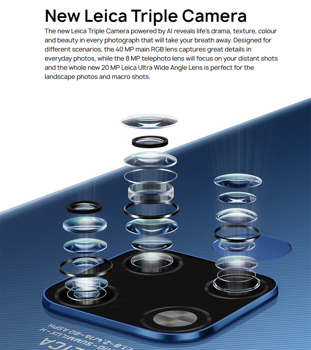 HUAWEI Mate 20 7.2G 4G 980G 6G 128G 40.0G 20.0GB 8.0GB 9.0GB XNUMXMP XNUMXMP + XNUMXMP + XNUMXMP טריפל מצלמות אחוריות אנדרואיד XNUMX NFC IR שלט רחוק Touch ID - כחול חצות