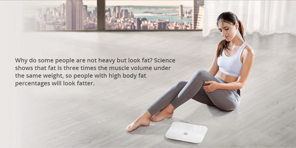 [CN Version]HUAWEI Honor Body Fat Smart Scale BIA Fat Electrodeless Measurement 11 Testing Data APP Control - White