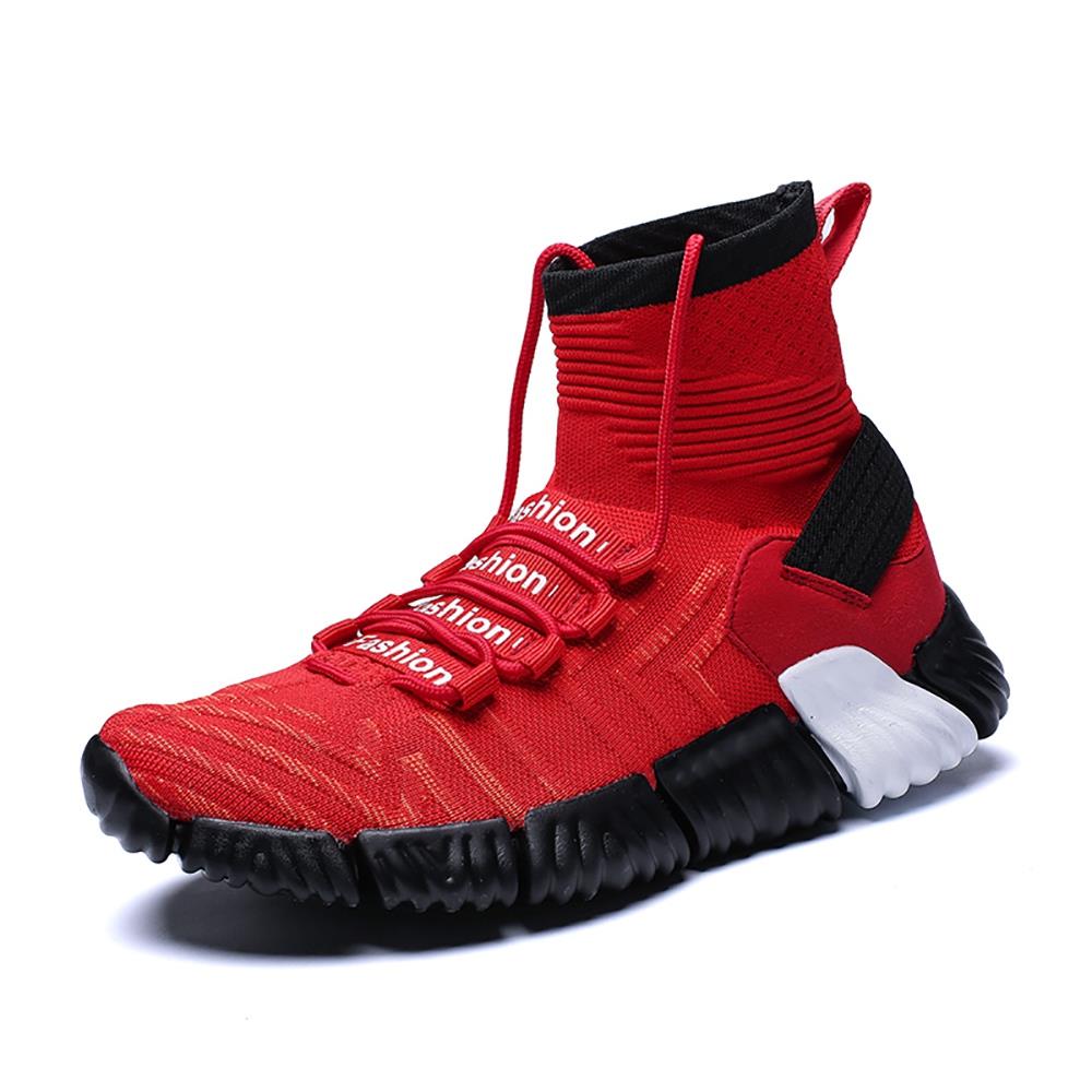 Men Outdoor Tennis Shoes Running Shoes EU 44 Red