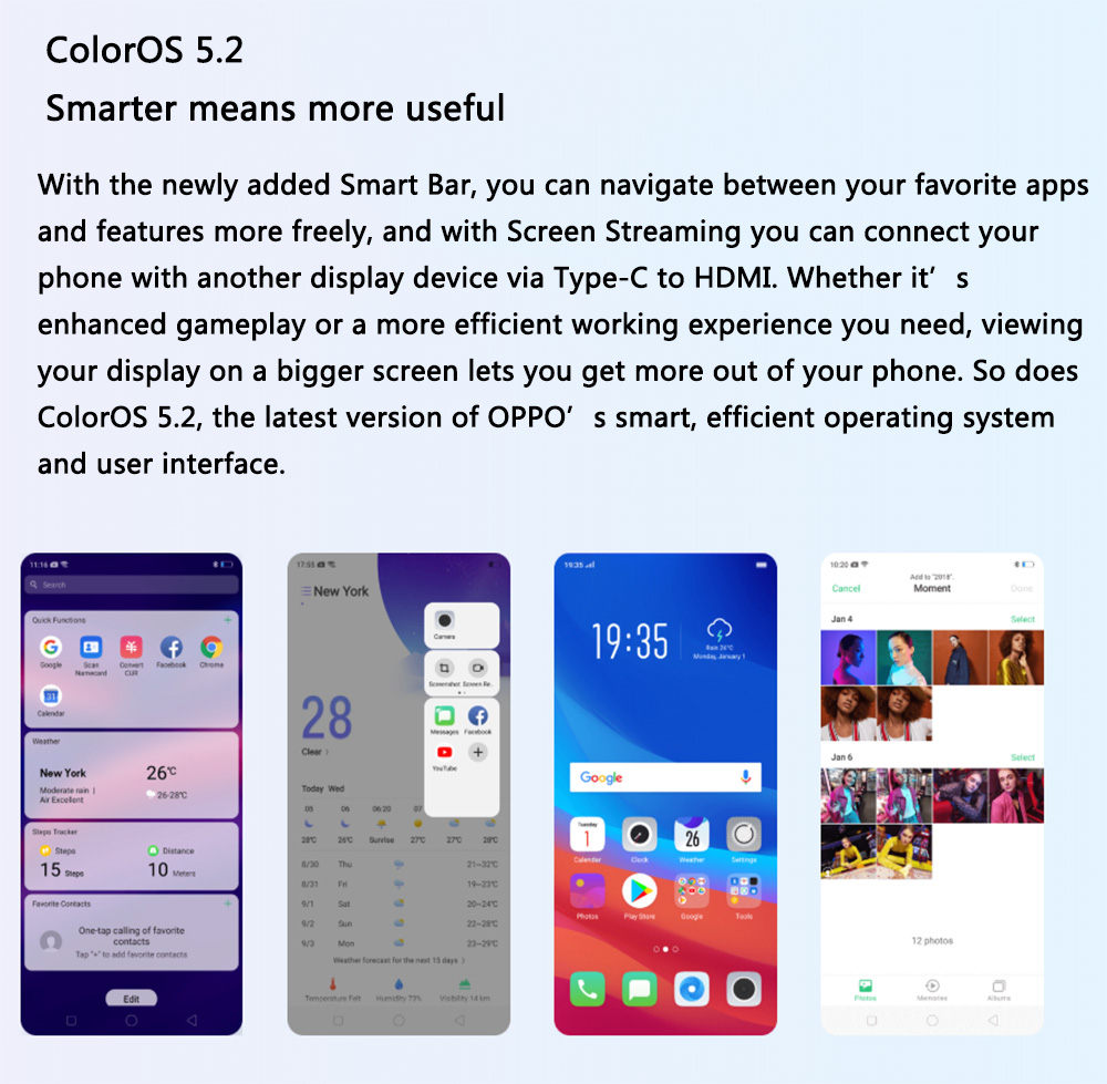 OPPO R17 Pro 6.4 Inch 4G LTE Smartphone Snapdragon 710 8GB 128GB 12.0MP+20.0MP+3D Triple Rear Cameras Android 8.1 In-display Fingerprint Fast Charge - Emerald Green