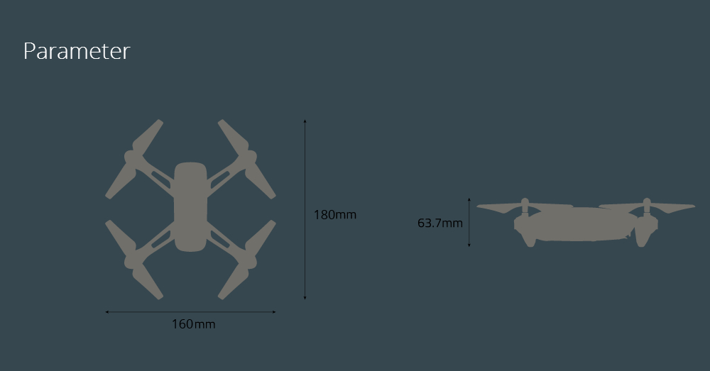 UDI R/C U52G MIRAGE PRO HD 1080P 5G WIFI FPV GPS Brushless RC Drone Quadcopter With Follow Me Mode RTF