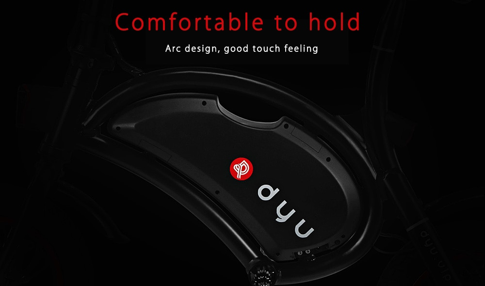 [Standard Edition] F-wheel D1 DYU Electric Bike Folding Design Smart Controlling 12 Inch Wheels - White