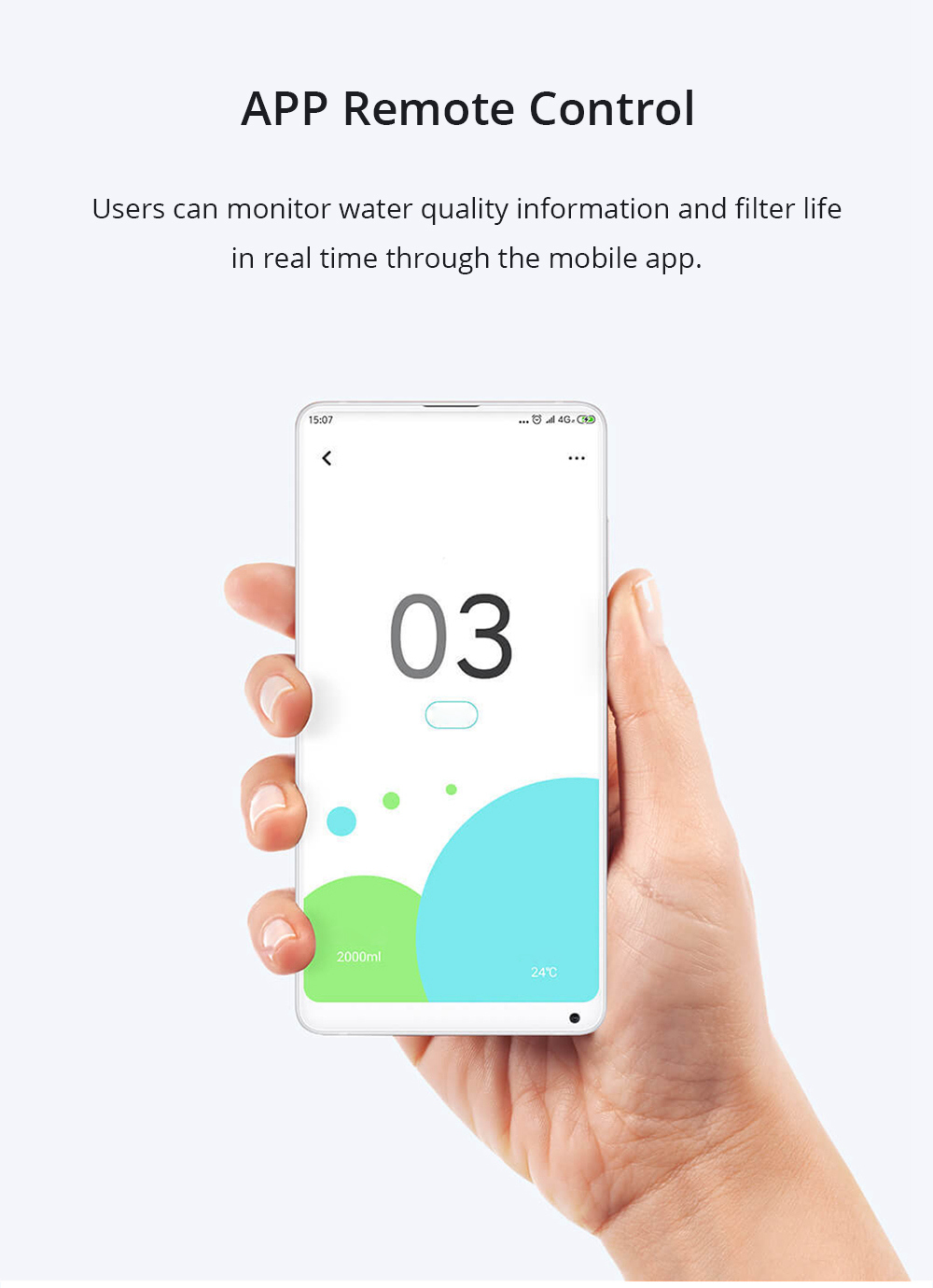 [Installation Edition]Xiaomi Viomi X3 Smart Water Purifier UV Sterilization Reverse Osmosis APP Remote Control - Gray