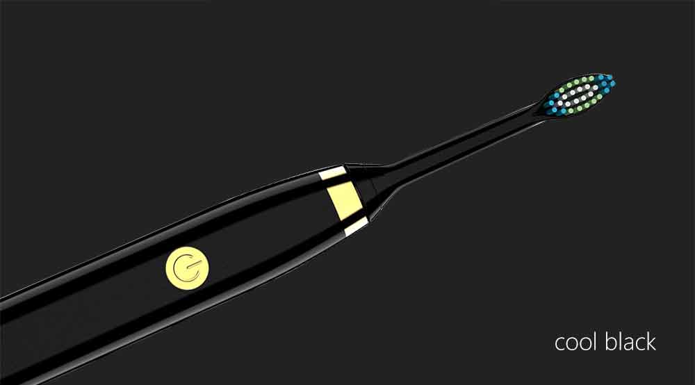 Utalife TB601 Sonic Electric Toothbrush Rechargeable IPX7 Water Resistant 5 Modes - White