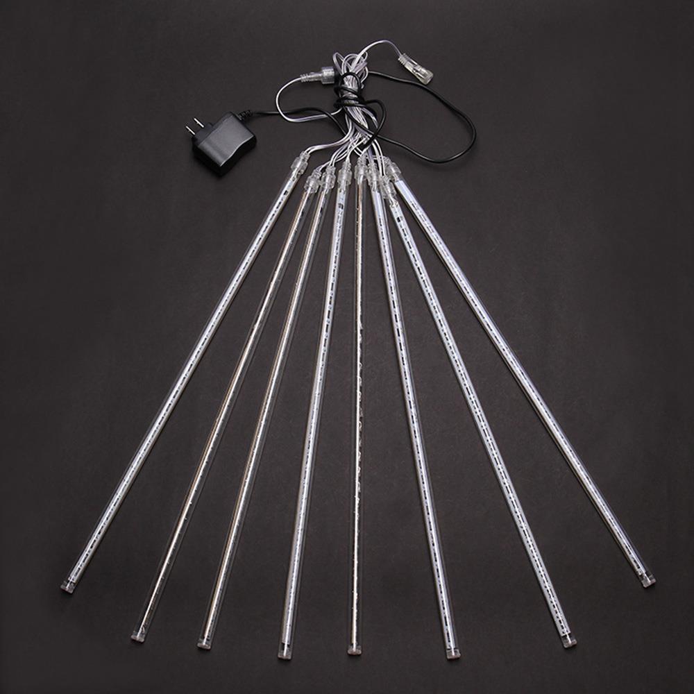 Meteor Shower Rain String Light LED Tube for Christmas Lights Wedding - Blue (30CM US Plug)