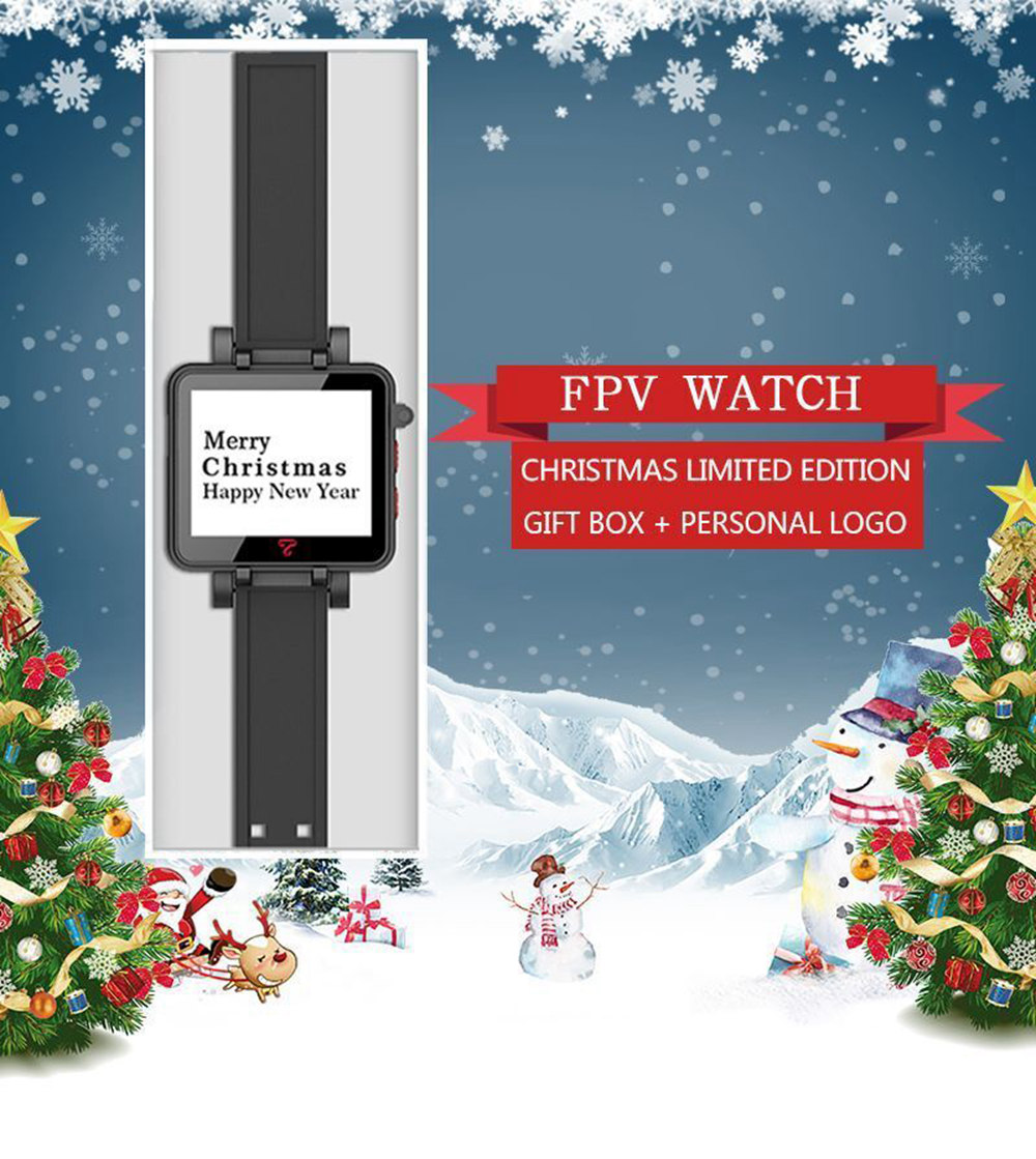 Topsky 5.8G 48CH OSD FPV Watch with 4:3 2.0inch LCD Display Built-in MMCX Connector